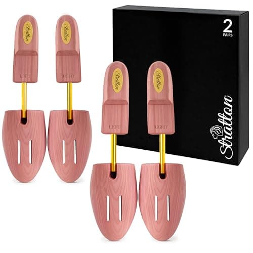 Stratton Cedar Shoe Tree - Shoe Trees for Men & Women, Sneakers, Widener & Shaper | GROWN IN USA (XX-Large (Fits Shoe Sizes 15-16), 2 PACK)