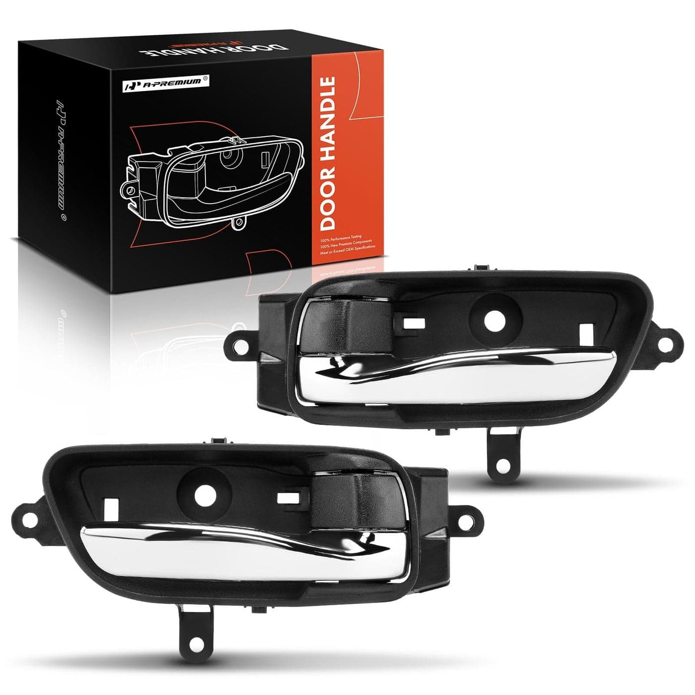 APremium Inside Interior Door Handles Compatible with Nissan Altima 20132018 Pathfinder 20132019 Murano 20152019 Maxima Titan Titan XD 2PC Set Front or Rear Driver Passenger Side