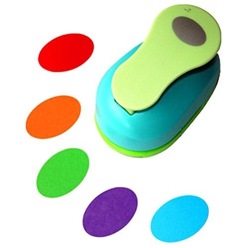 CADY Crafts Punch 2Inch Paper Punches Craft Punches Oval