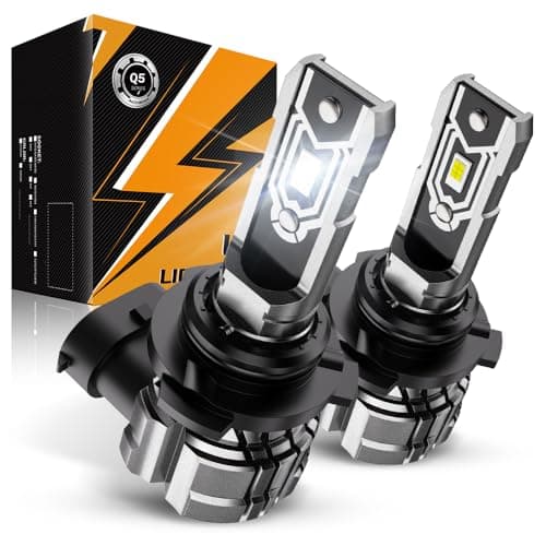 Auxbeam 9006 HB4 Fog Lights, 10000LM 600% Brighter 9006 HB4 Fog Light, 6500K White Strong Light Penetration, Super Bright Plug and Play