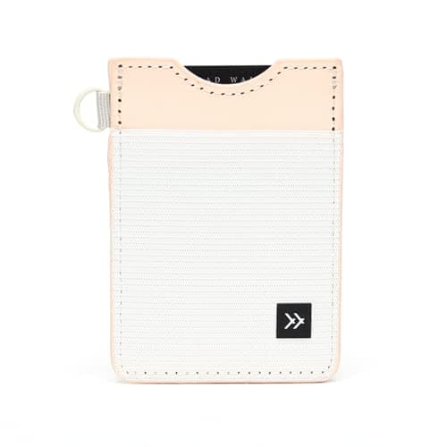 Thread Wallets Ultra Slim Minimalist Card Holder Wallet (Off White)