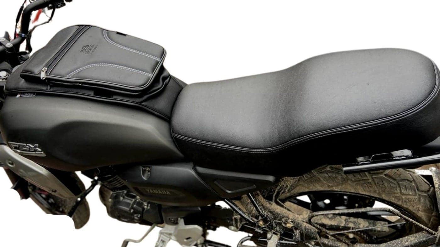 Sahara Seats Cushion Seat Cover Compatible for Yamaha FZX (Black)