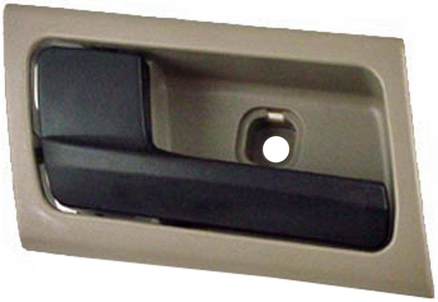 Dorman 81732 Interior Door Handle Compatible with Select Ford/Mercury Models, Smooth Black Lever; Gray Housing