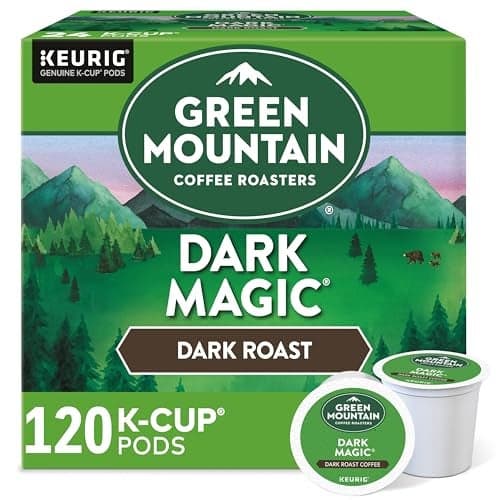 Green Mountain Coffee Dark Magic Extra Bold 120Count KCups for Keurig Brewers