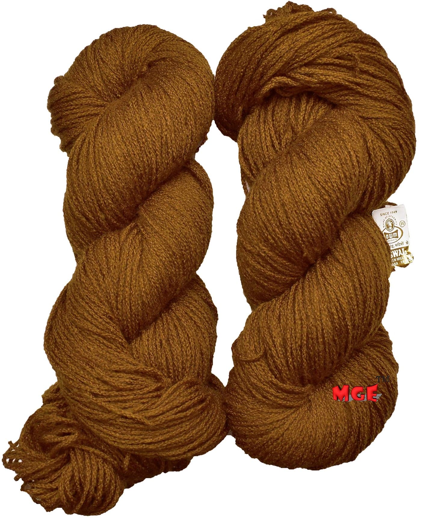 Oswal Knitting Yarn Martina Wool, Crave Wool Brown 200 gm Best Used with Knitting Needles, Crave Wool Crochet Needles Wool Yarn for Knitting. by Oswal