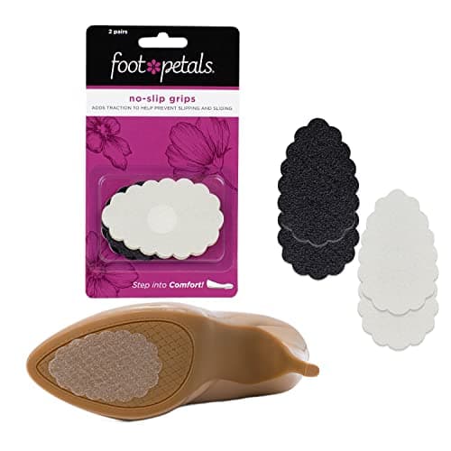 Foot Petals No Slip Grips, Traction Pads, Prevent Shoe Sliding in Women's Heels, Pumps, Boots, Wedges, Flats, Sandals