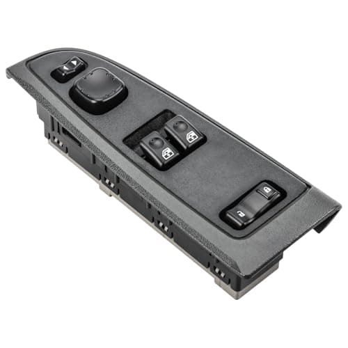 15883318 Power Window Switch with Bezel for 2003-2007 Chevy Silverado & GMC Sierra 1500 2500 3500, Front Driver Side Master Window Switch, 920-023 DWS-226