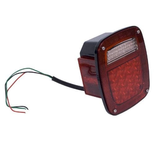 Rugged Ridge | Tail Light Assembly, Left, LED | 12403.83 | Fits 1976-2006 Jeep CJ & Wrangler