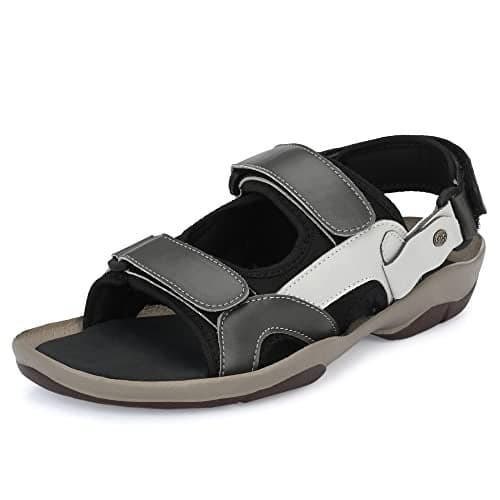 Centrino Sandal for Men | Grip Insole for Stability | Modern Look with Adjustable Straps | Comfortable Footwear for Hiking and Everyday wear 9254-4