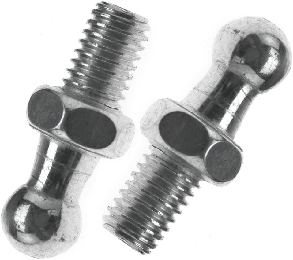 SING F LTD 2 x 10mm Threads Gas Strut Ball Stud Bolts M8 8/18 Struts Fastener