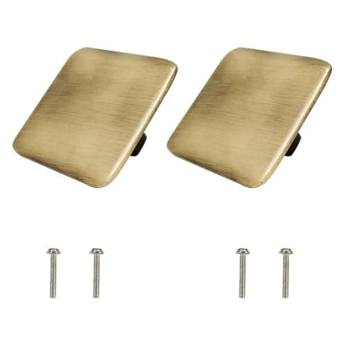 VOLO ® Antique Brass Cabinet Pull Handle Knob (Antique, 2 inch) - 2 Pieces