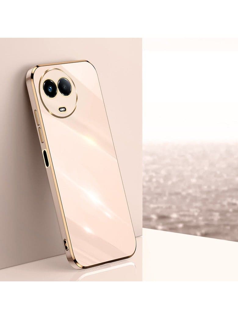 realme 11 5G Mobile Phone Case Cover, Luxury Plating Soft Back Cover, Raised Full Camera Protection