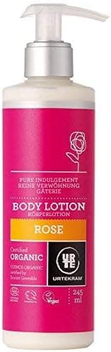2 Pack Urtekram Rose Body Lotion with pump 245ml 2 PACK BUNDLE