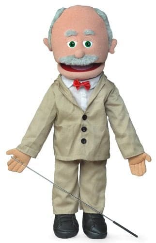 25 Pops Hispanic Grandfather Full Body Ventriloquist Style Puppet