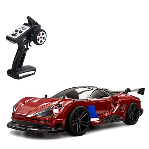 GoolRC RC Drift Car 116 Scale 4WD 35KMH High Speed Remote Control Cars Full Proportional RTR 24GHz RC Racing Car with LED Lights Drifting Tire Racing Sport Toy Car for Teens and Adults