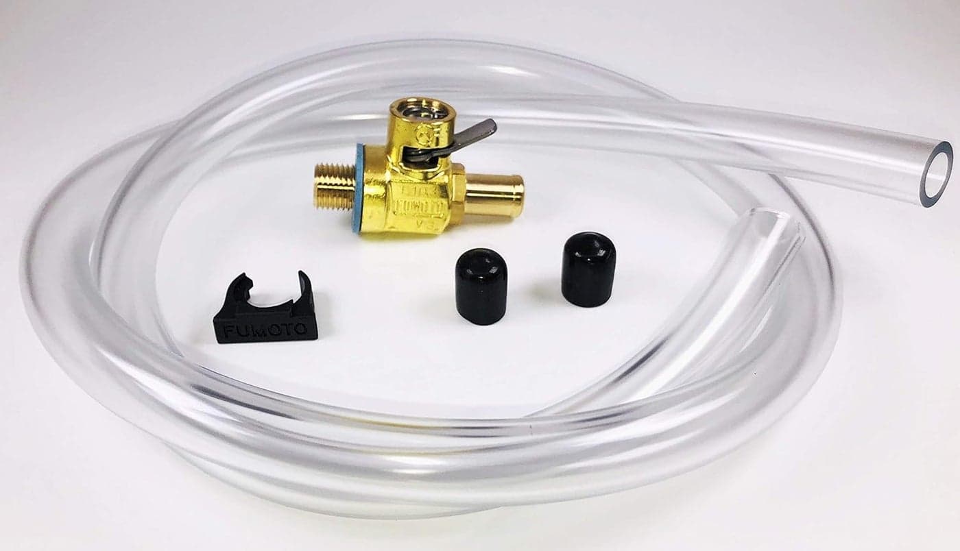 Fumoto F133N Oil Drain Valve with Heavy Duty 3' Hose Kit