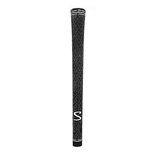 SuperStroke S-Tech Cord Golf Club Grip, Black (Standard) | Ultimate Feedback and Control | Non-Slip Performance in All Weather Conditions | Swing Faster & Square The Clubface More Naturally