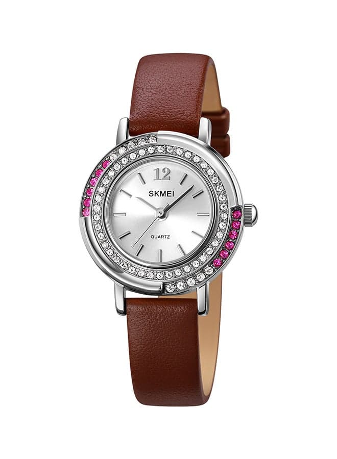 Women's Fashion And Elegant Leather Watch Waterproof Clock 1855