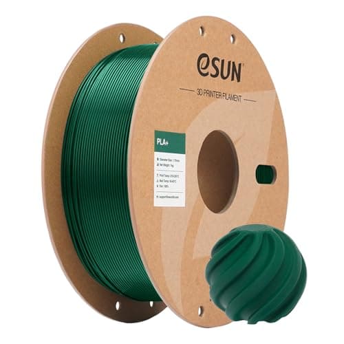 eSUN PLA Filament 175mm 3D Printer Filament PLA Plus Dimensional Accuracy 003mm 1KG Spool 22 LBS 3D Printing Filament for 3D Printers Pine Green