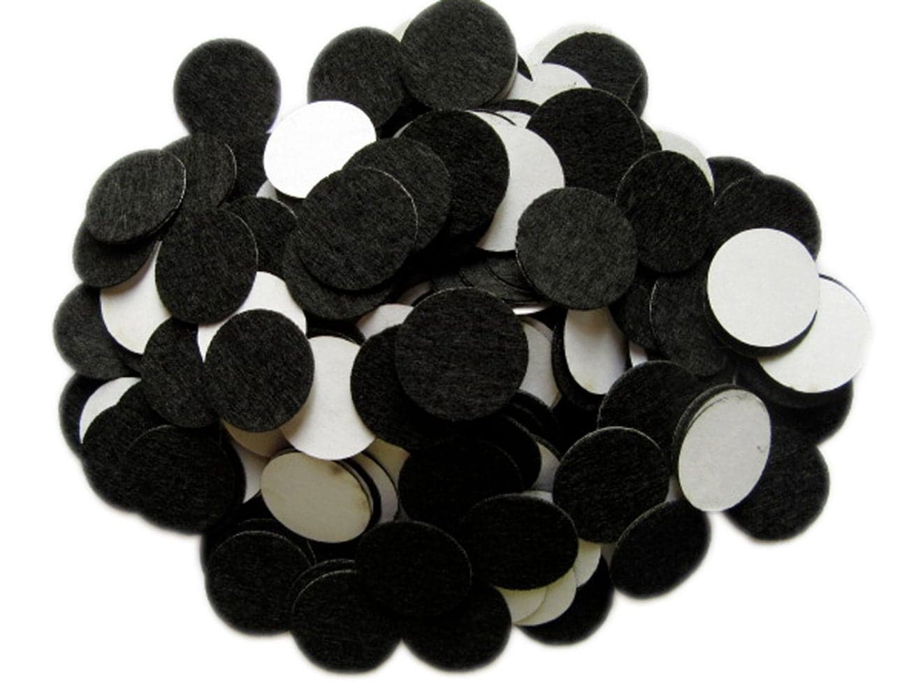 YYCRAFT 200 pcs of Adhesive Felt 1212mm Circles for DIY and Sewing Handcraft Various Package Sizes Wholesale Die Cut DIY Projects