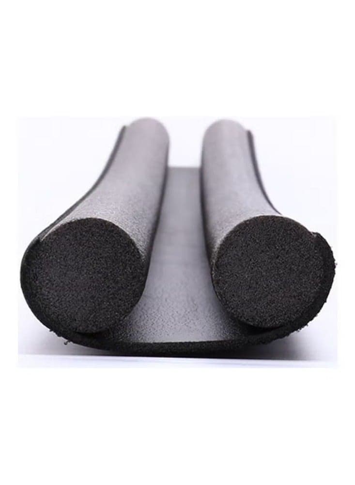 Foamed Cotton Door Bottom Noise Reduction Sealing Strip Black 93cm