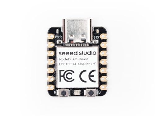 Seeed Studio XIAO RA4M1 Dev Board, Compatible with Arduino IDE, Based on Renesas RA4M1 (Chip Used in UNO R4 Minima), 5V Tolerant, CAN Bus, USB-C, Ultra-Compact