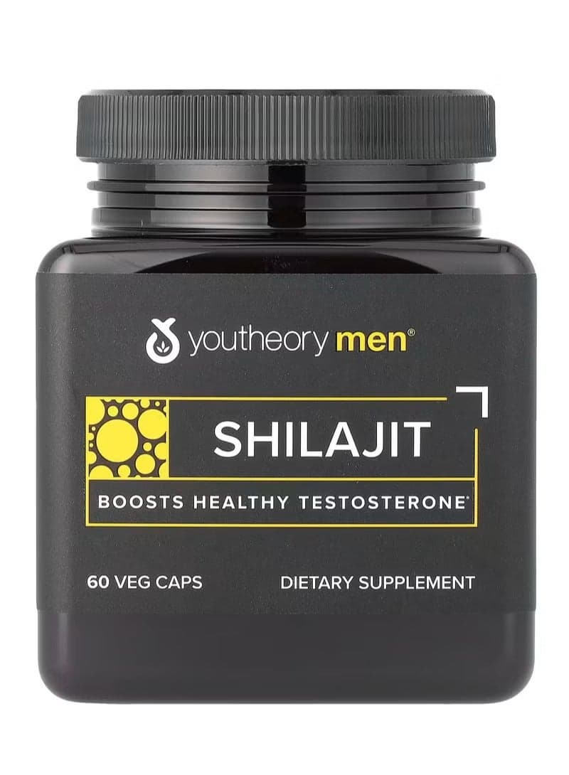 Youtheory, For Men®, Shilajit, 60 Vegetarian Capsules (250 mg each)