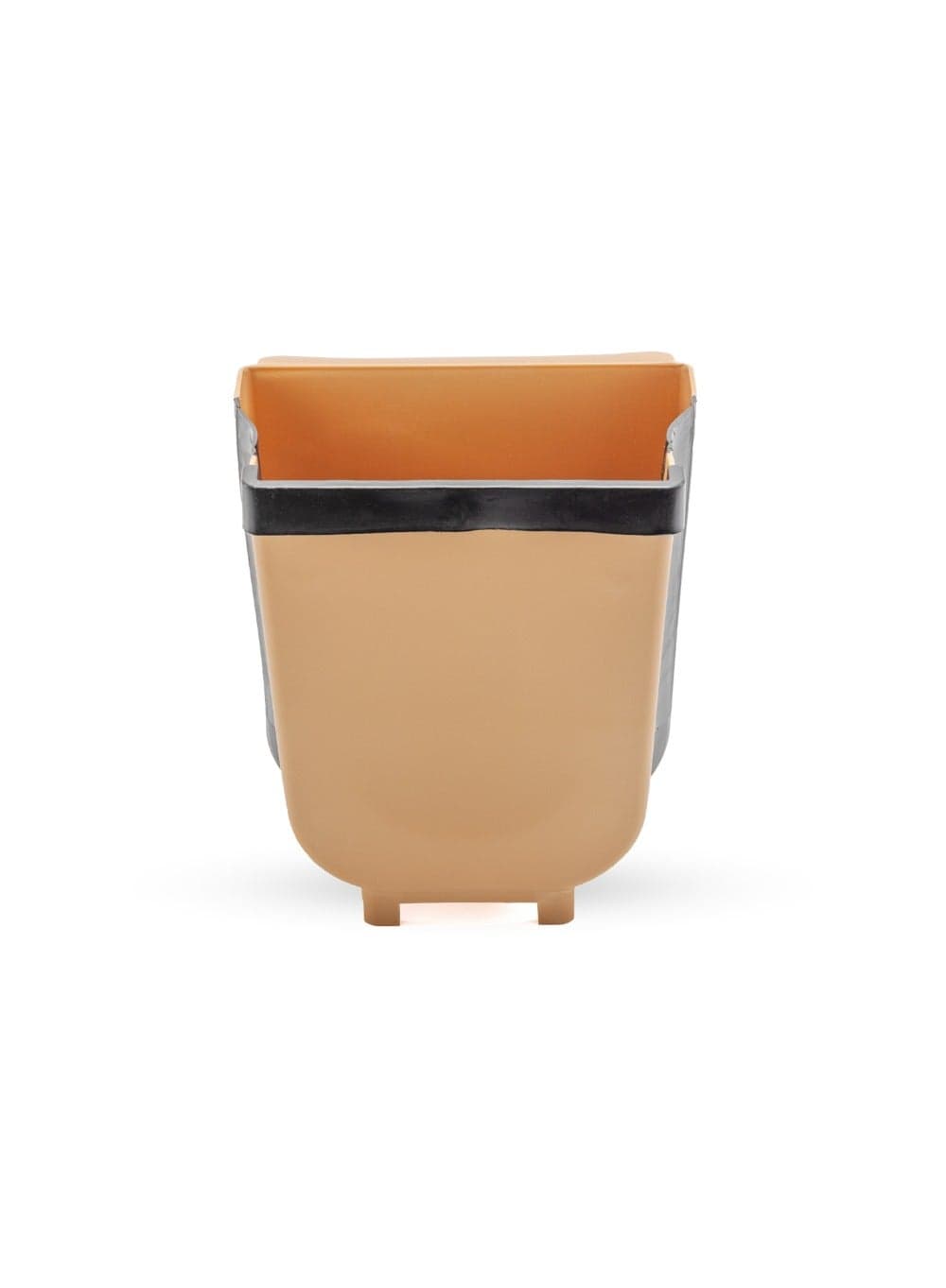 Home Care Folding Garbage Bin – Hanging Trash Can for Vegetable Scrap, Collapsible Bin with Slider Cover, Waste Can with Fixed Bracket for Car, Bedroom, Kitchen | Storage & Organization