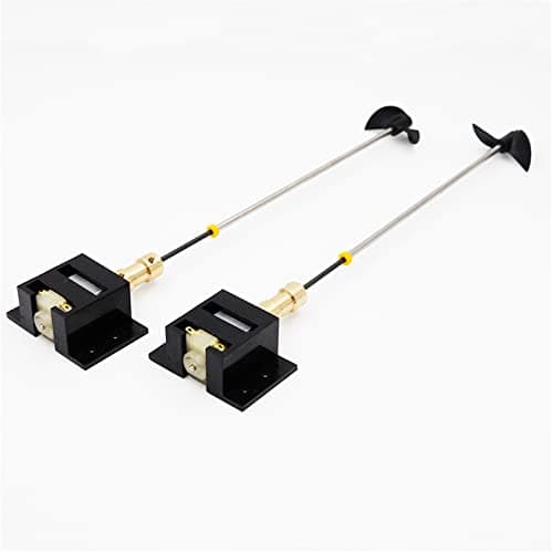 XHSESA DIY RC Boat Motor Drive Set 130 Motor Seat Copper Coupling 15cm Shaft Propellers Kit