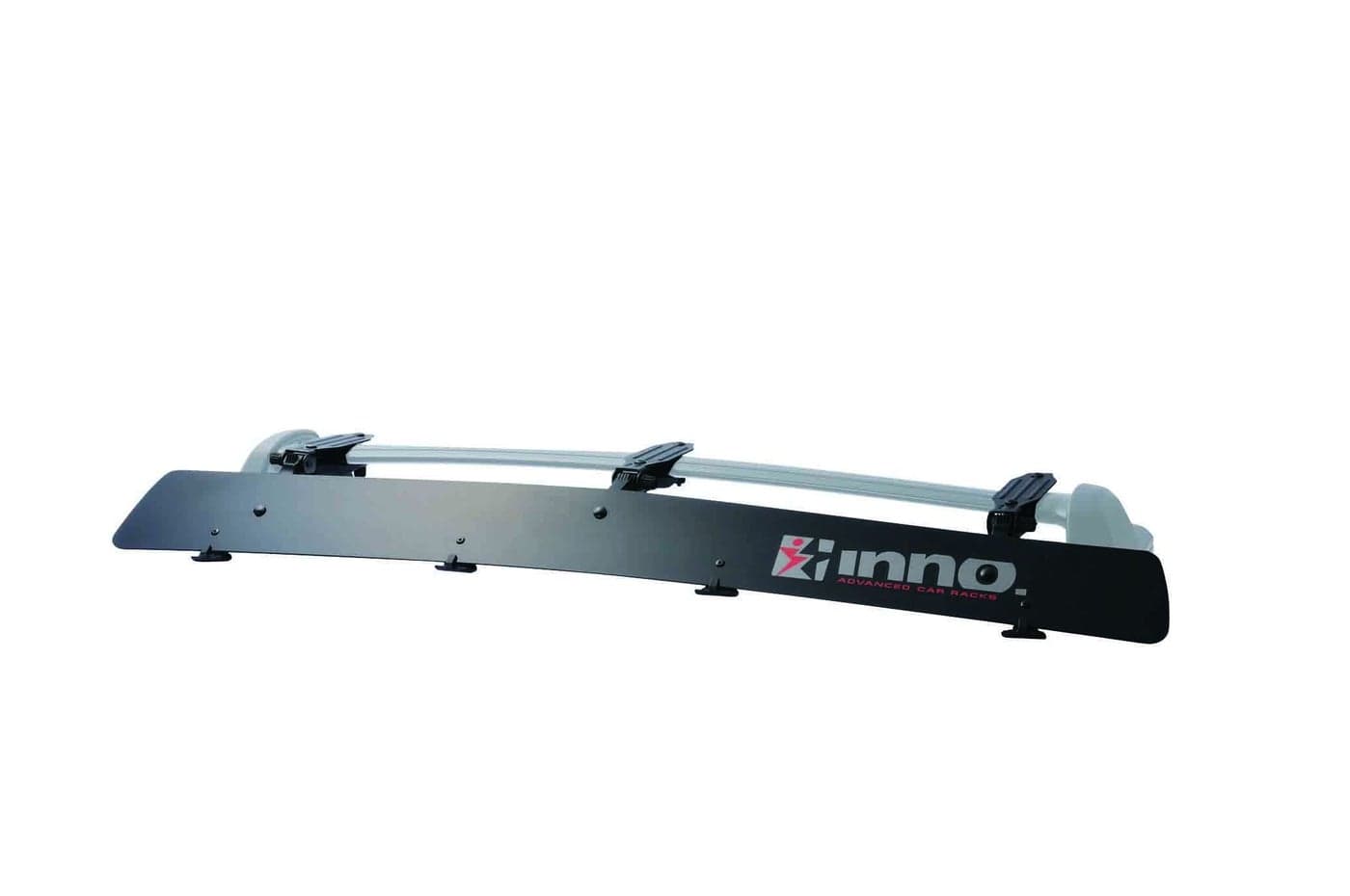 INNO INA261 Medium Universal Mount Fits Rounds Square Aero and Most Factory Bars Fairing for MidSize Cars and SUVs 40Inch Black