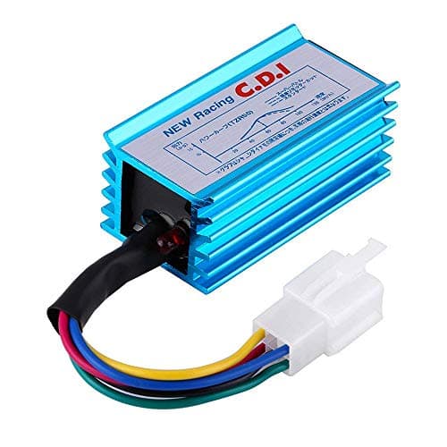 Triumilynn Racing AC 5 Pin CDI Box for GY6 50cc 70cc 90cc 110cc 125cc 140cc 150cc 160cc 139QMB 152QMI 157QMJ Chinese ATV Quad Go Kart Pit Dirt Bike Motorcycle - Blue