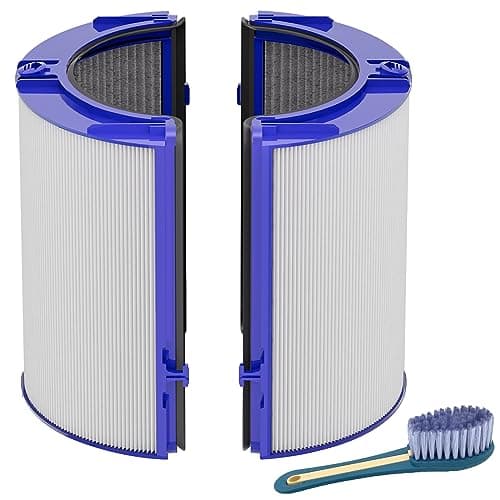 Leemone 2-IN-1 True HEPA+Carbon Filter Replacement for Dyson PH01 HP06 TP06 HP07 TP07 HP09 TP09 TP10 HP10 Air Puri-fier 360° Combi Glass Pure Cool Hot Humidify Fan, 1 Pack
