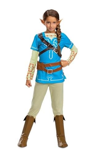 Disguise The Legend of Zelda Breath of the Wild Link Deluxe Costume for Kids Official The Legend of Zelda Breath of the Wild Costume Medium 78