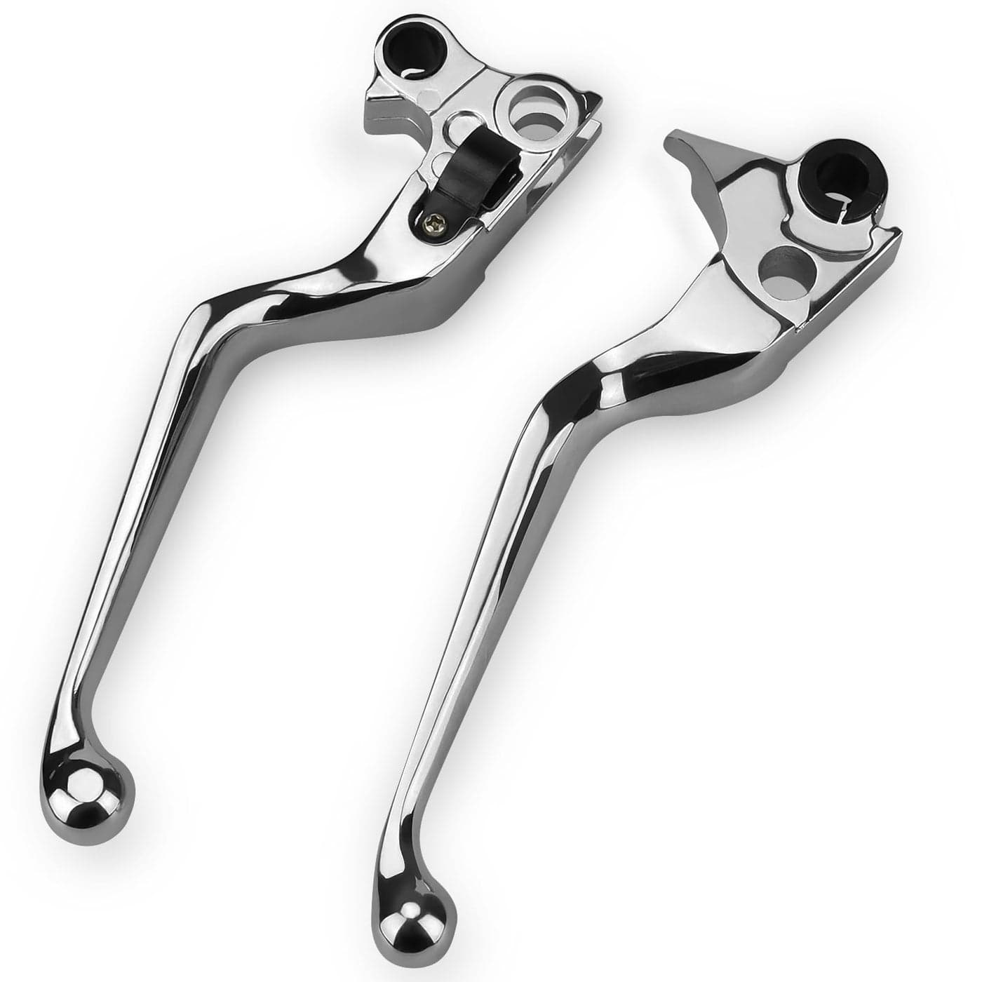 Lonsda Silver Brake Clutch Lever for Harley Davidson 9603 Sportster 883 12009607 Road King9610 Dyna Wide Glide Low Rider9909 Night Train9610 Fat BoySoftail 9614Street Bob 0610OEM 43040