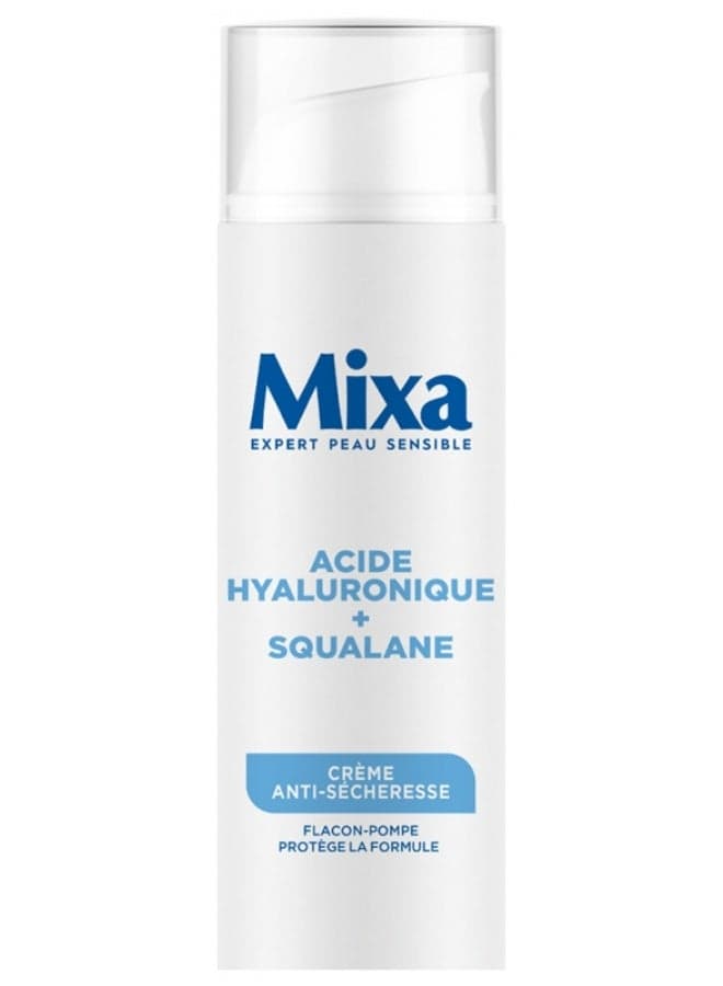 Mixa Anti-Dryness Cream Hyaluronic Acid + Squalane 50 ml