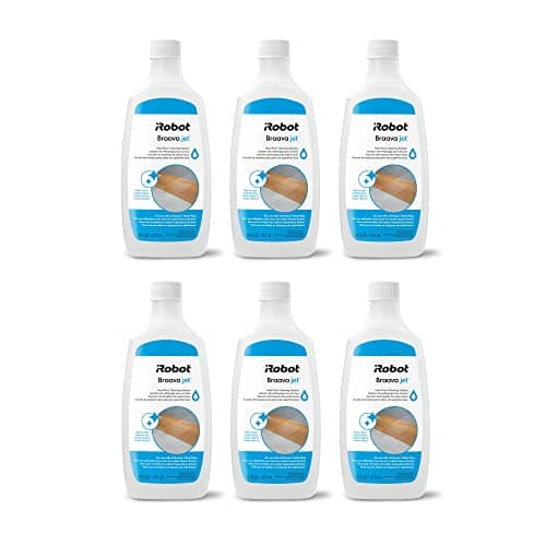 iRobot Authentic Replacement Parts-Hard Floor Cleaner Concentrate Compatible with Roomba 100, 200, 400, 500 Combo series, Combo i5, i5+, j5, j5+, j7+, j9+, 10 Max, Essential & Braava 240, m6 (6 Pack)
