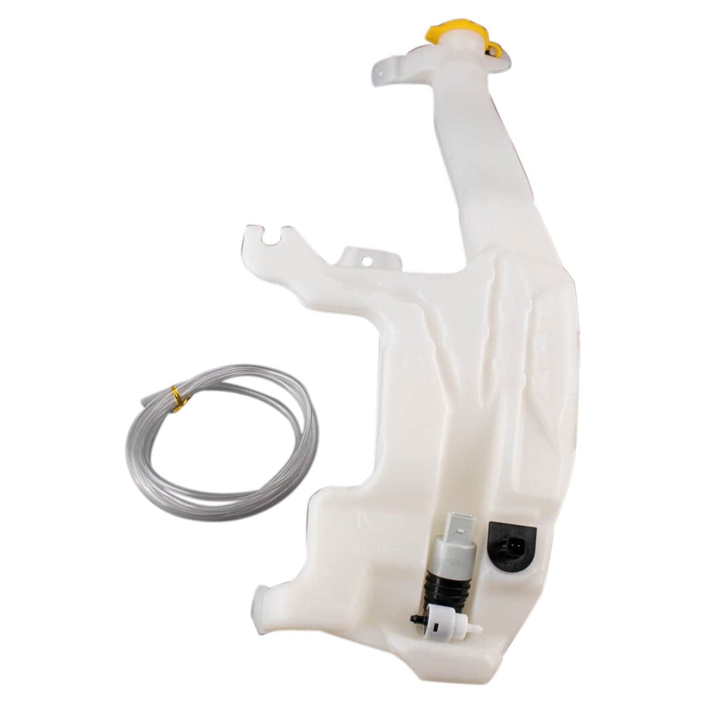 TRQ Windshield Washer Reservoir Compatible with 20112015 Dodge Durango Jeep Grand Cherokee CH1288216