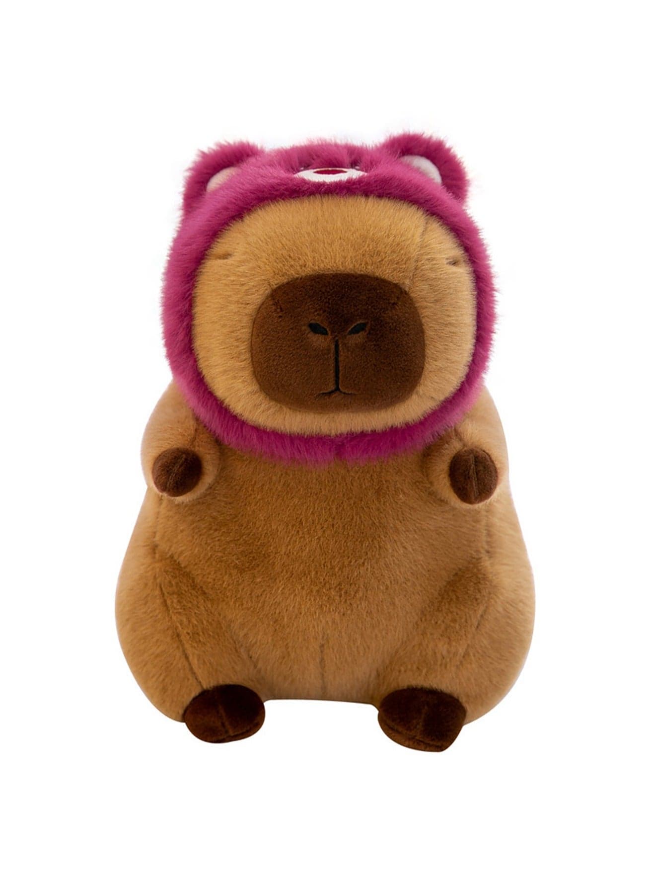 Cute Capybara Plush Toy Soft Stuffed Animal Doll Birthday Gift for Boys Girls All Ages(38cm )