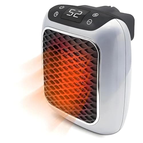 Wall-Mounted Electric Convector Heater – Silent Infrared Fan Stove for Bathroom, Bedroom & Greenhouse | Energy-Saving Small Indoor Room Heater