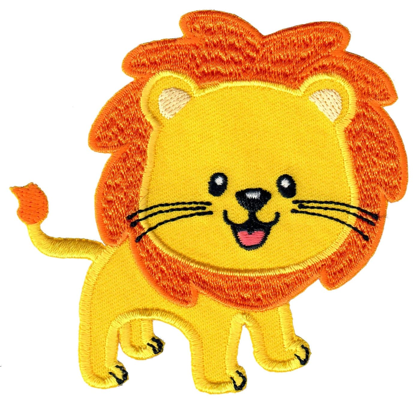 PatchMommy Lion Patch Iron OnSew On Appliques for Kids Children