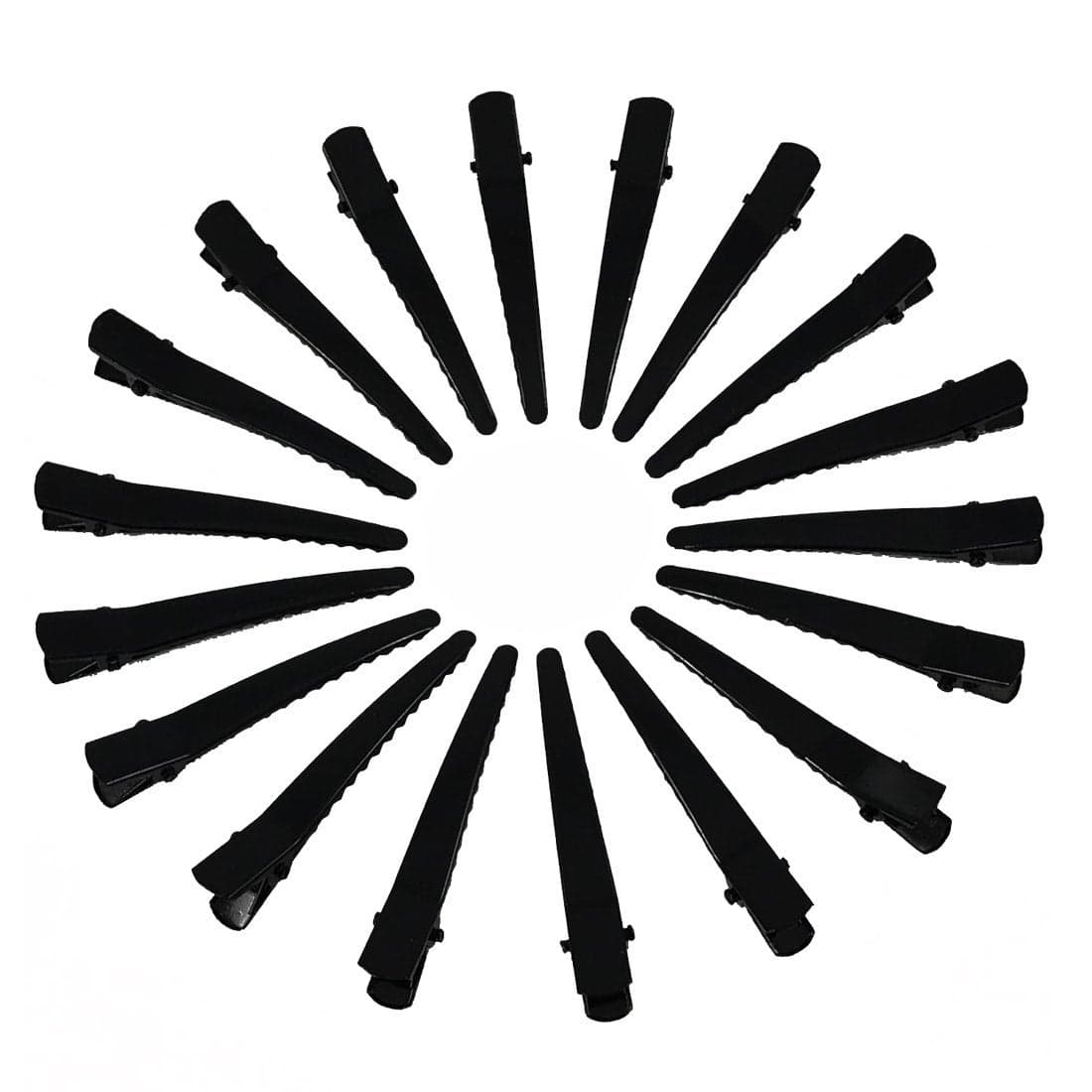 YAKA 50 Pack Black Metal Alligator Hair Clips For Girls Women Professional Nonslip Hair Bows PinsDIY Hair Accessories Hair Barrettes