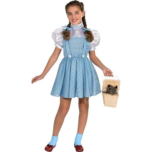 Rubies The Wizard of Oz: Dorothy Costume for Kids, Girl's Medium