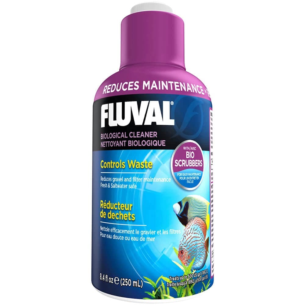 Fluval Waste Control Biological Cleaner, Aquarium Water Treatment, 8.4 Oz., A8355