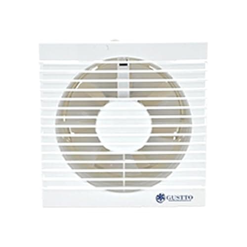 Gustto 150mm Exhaust Fan | High Speed, Quiet Operating Ventilation Fan | Pure Copper Motor & 2Yr Warranty | For Kitchen, Bathroom, Smoking Room, Garage