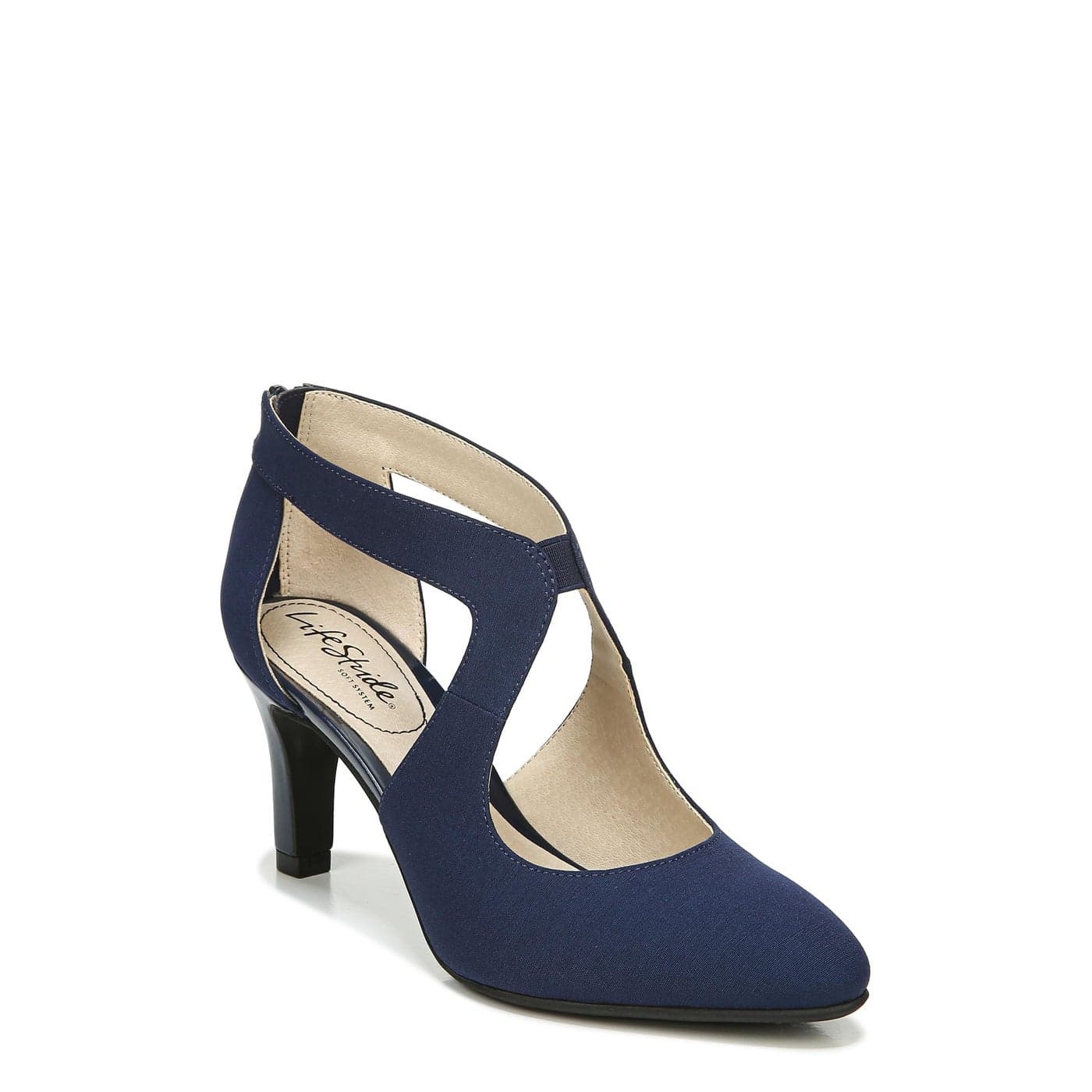 LifeStride Womens Giovanna 2 Pump True Navy 11 W
