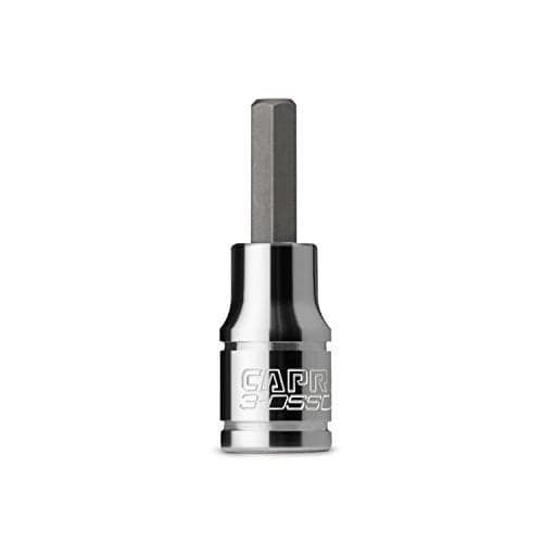 Capri Tools 3-0550 3/16-Inch Hex Bit Socket, 1/4-Inch Drive, SAE