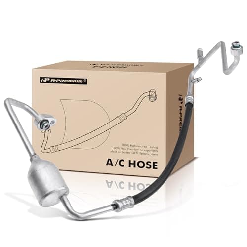 A-Premium A/C Discharge Line Hose Assembly Compatible with Ford Explorer 2006-2010, Explorer Sport Trac 2007-2010, V6 4.0L, Compressor to Condenser