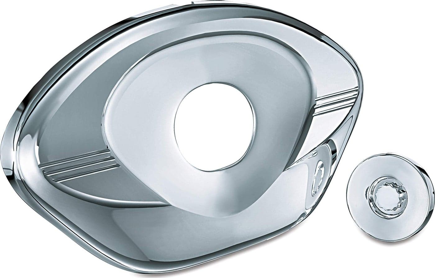 Kuryakyn 3909 Motorcycle Accent Accessory Timing Chain Cover Set for 200117 Honda Gold Wing GL1800 F6B and Valkyrie Motorcycles Chrome