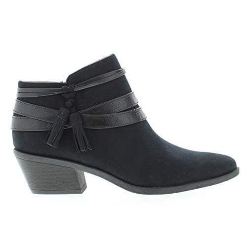 LifeStride womens Paloma Ankle Boot, Black, 7.5 US