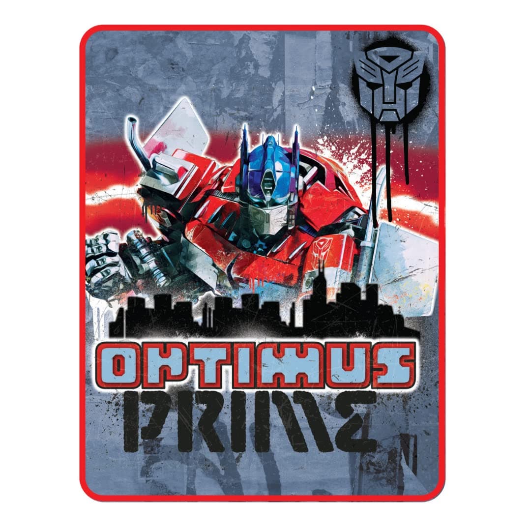 Franco Collectibles Transformers Rise of The Beasts Movie Bedding Super Soft Micro Raschel Throw 46 in x 60 in Official Licensed Product